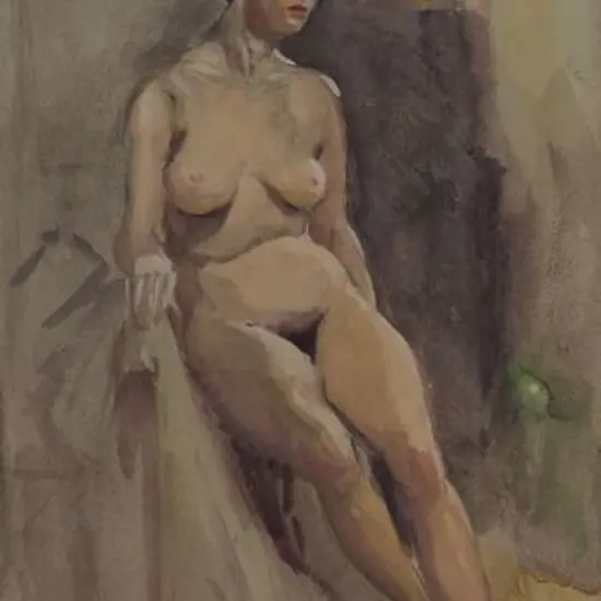 SILAS. Ellis (1883-1972) - Female Nude