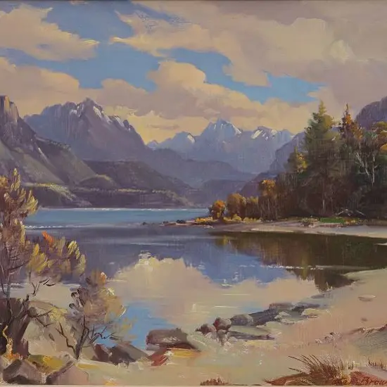 BROWN, Peter (1921-2005) - Lake Te Anau