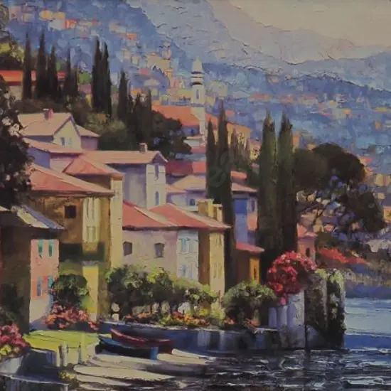 BEHRENS, Howard (1933-2014) - Lake Como