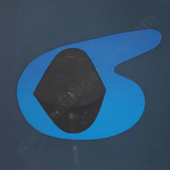 SMITHER, Michael (1939-) - No 4 - Small Blue Rock in Sandpool