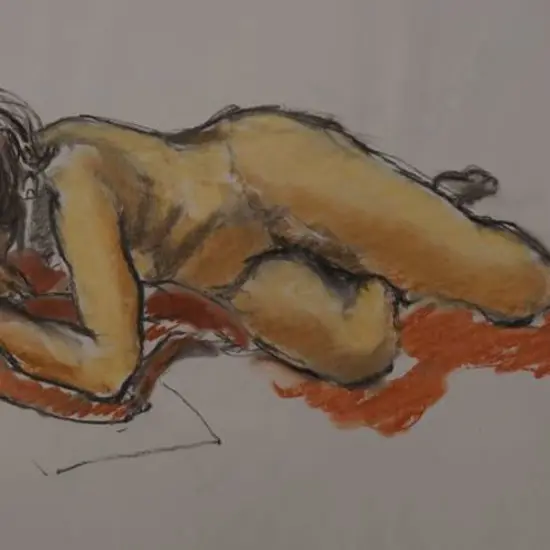 SKERMAN, Susan (1928-) - Tekerua - Reclining Nude