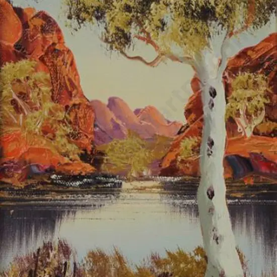 GUTH, Henk (1921-2003) - Ellery Creek, Big Hole, Australia