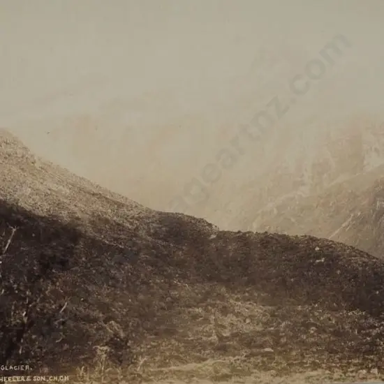 WHEELER, Edmund (1800-1877) - Rolleston Glacier