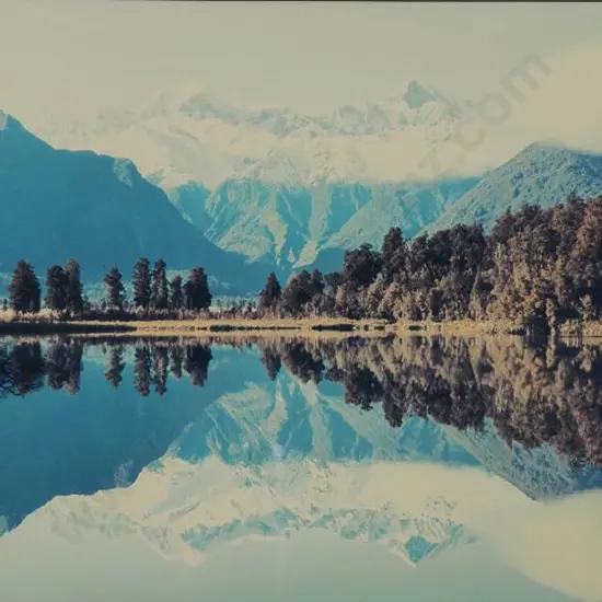 UNKNOWN photographer - Southern Alps & Lake
