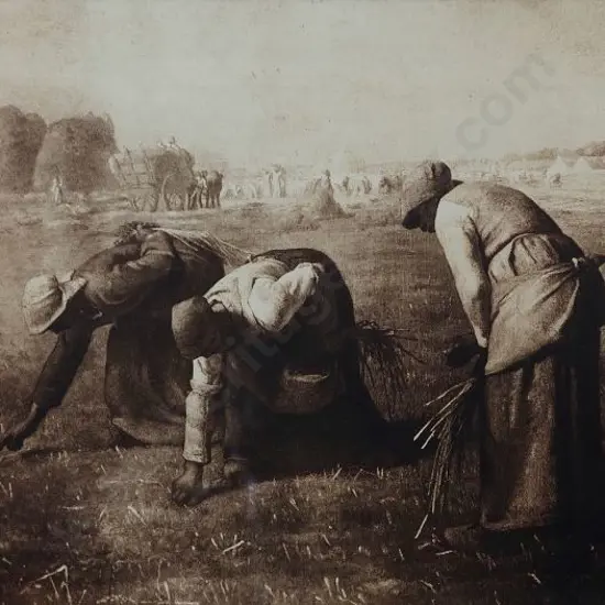 MILLET, Jean-Francois (1814-1875) - The Gleaners