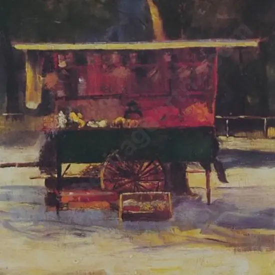 FRISTROM, Claus Edward (1864-1950) - The Fruit Seller