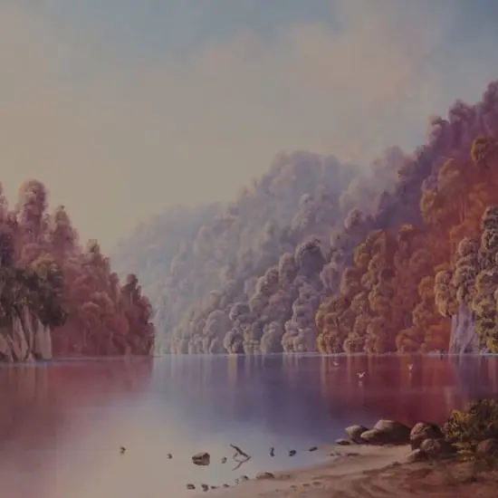 WILSON, Tim (1954-2020) - Whanganui River Impression