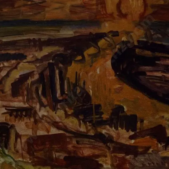 WOOLLASTON, Sir M. Tosswill (1910-1998) - Sunset, Grey River