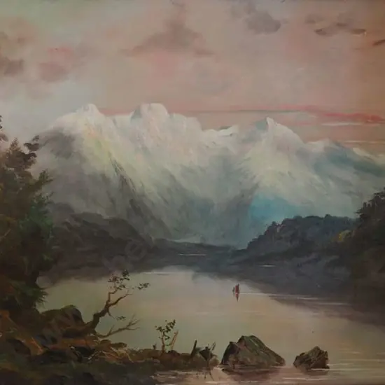 ROLLASON, J. (Late 19th Century) - Southern Alps, NZ