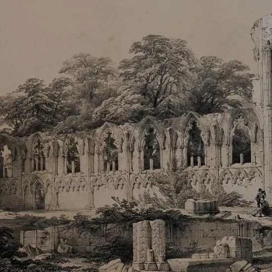 RICHARD - St Mary's Abbey, York, 1840