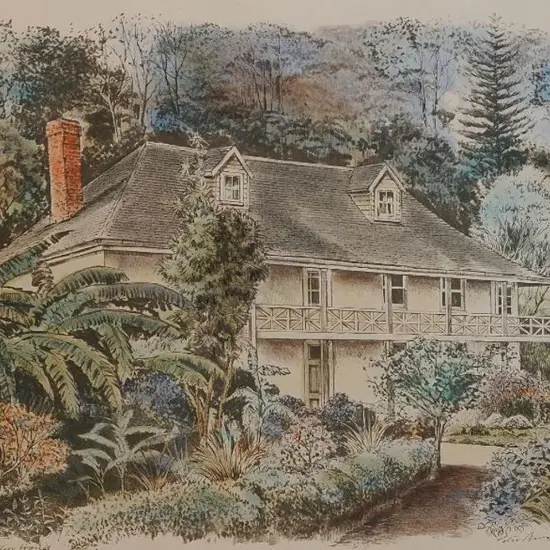 ARNOLD, Peter (Active 1970s/80s) - Pompallier House, Bay of Islands