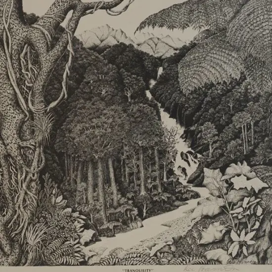 HAMON, Rei (1919-2008) - Tranquility