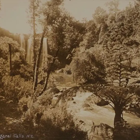RADCLIFFE, Frederick George (1863-1923) - Whangarei Falls