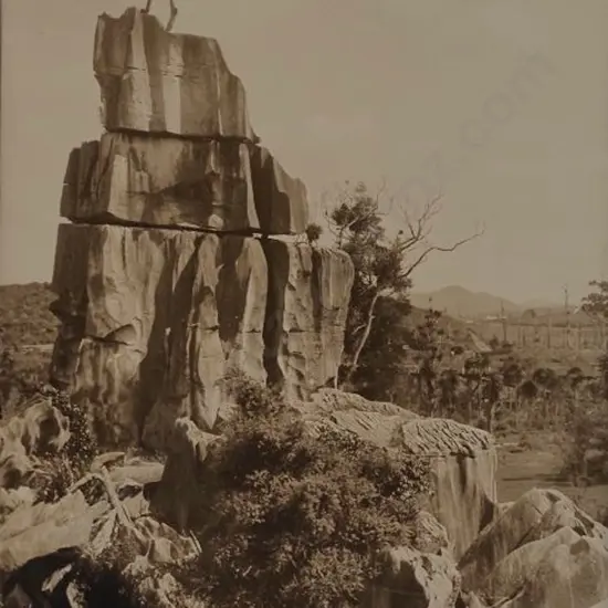 RADCLIFFE, Frederick George (1863-1923) - Limestone Rock, Whangarei