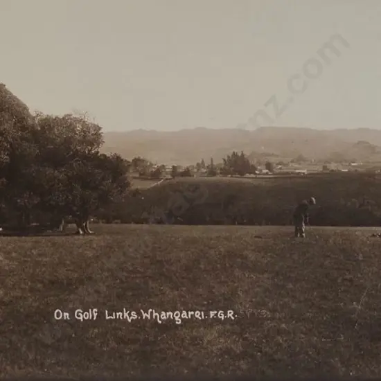 RADCLIFFE, Frederick George (1863-1923) - On Golf Links Whangarei
