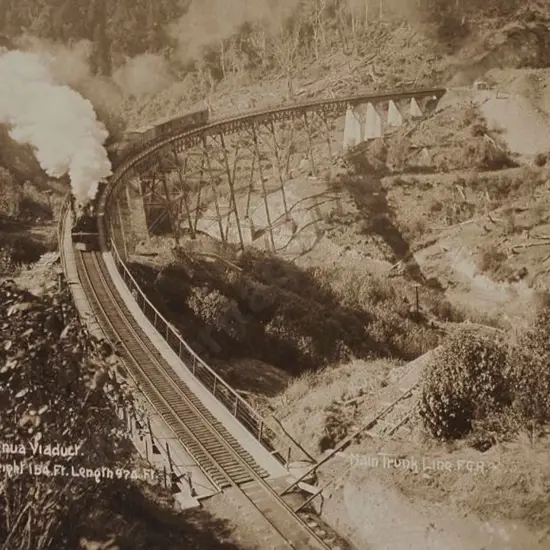 RADCLIFFE, Frederick George (1863-1923) - Hapuawhenua Viaduct Main Trunk Line