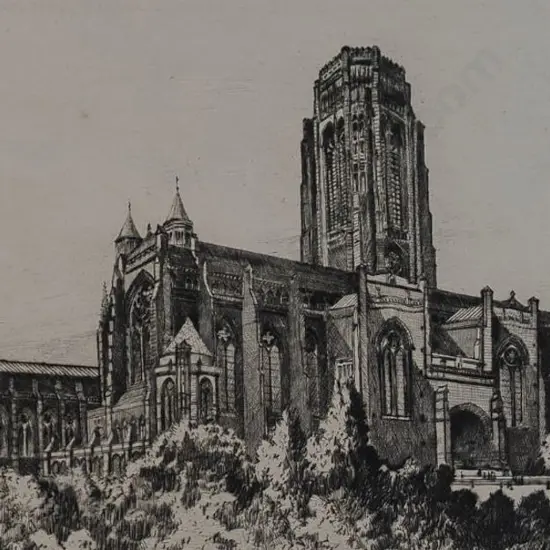 SIMES, A. (1887-1966) - Liverpool Cathedral