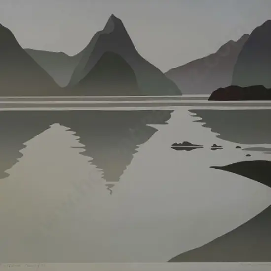 WARR, Malcolm (1939-) - Milford Twilight