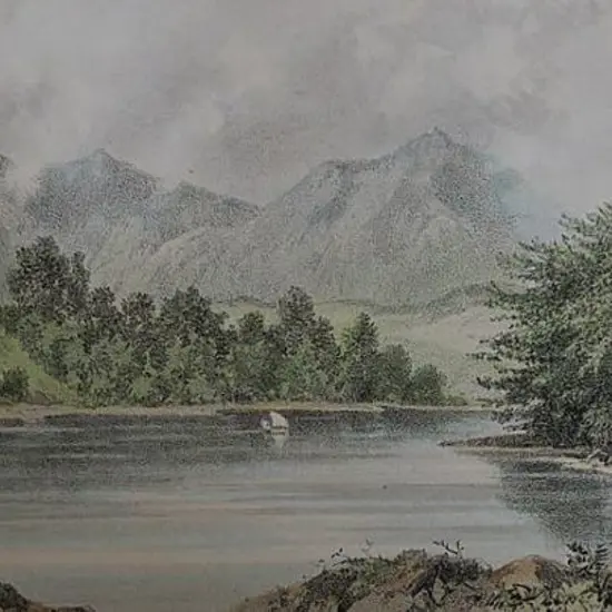 BARRAUD, Charles Decimus (1822-1897) - Wai-an (Waiau) River