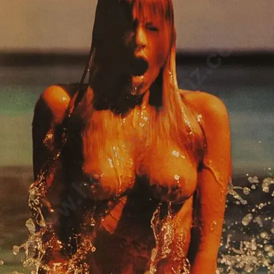 PIRELLI Calendar Page - Emerging from the Sea - Calendar Page September 1974