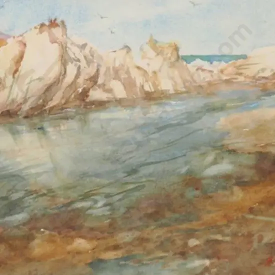 NEILSON, Don R. (1924-2013) - White Rocks, Pahau Coast