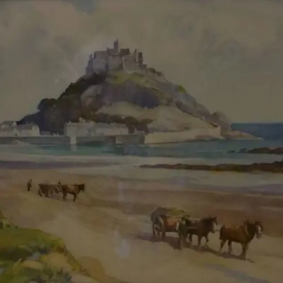 NEVILLE, Frank (20th Cent.) - St Michael's Mount, Cornwall