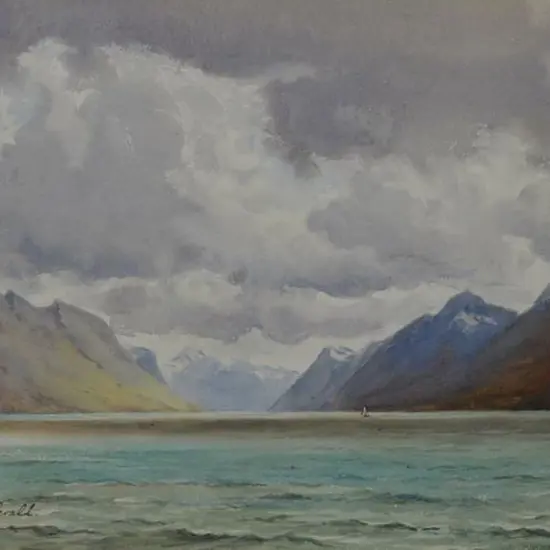FITZGERALD. Fred R. (1869-1944) - The Hjorund Fiord