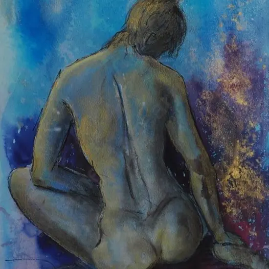 DENT, Sue (21st Cent.) - Naked Woman from Behind