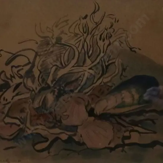 McCORMACK, Thomas Arthur (1883-1973) - Still Life with Mussels & Clams