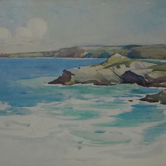 TRIPE, Mary Elizabeth (Mollie) (1870-1939) - Kapiti Coast Harbour Scene