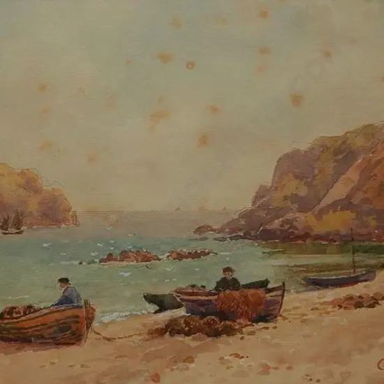 HOWORTH, Charles Henry (1856-1945) - Lulworth Cove, Dorset