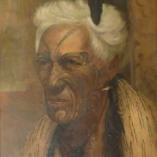CUMMINGS, Vera (1891-1949) - Atama Paparangi - A chief of the Te Rawara Tribe in the Hokianga