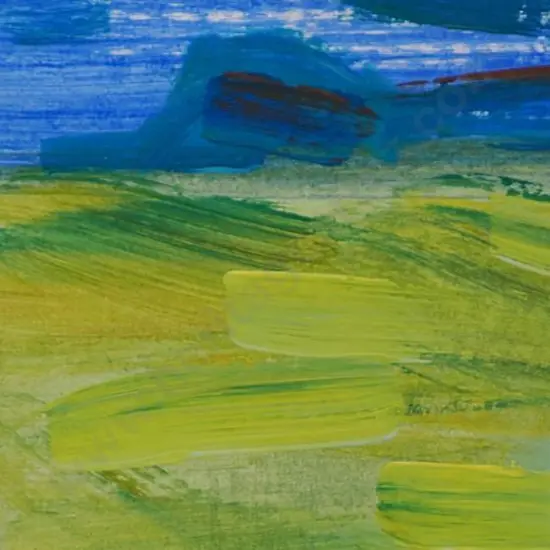 UNKNOWN artist - Abstract Landscape