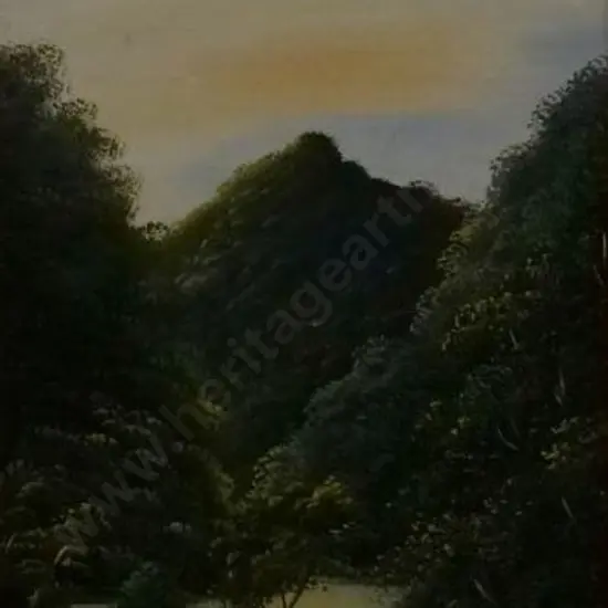 EAST, Charles (1846-1916) - Manawatu Gorge