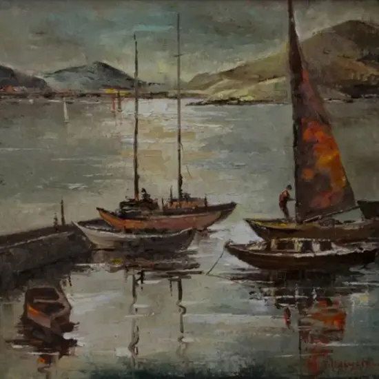 LUXFORD, Florence M. (Active 1970s) - Wellington Boat Harbour