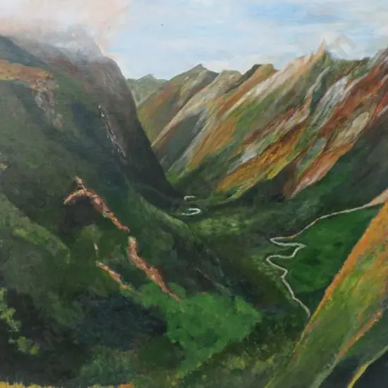 ARBUCKLE, J. - Stream Winding through Valley