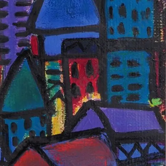 UNKNOWN artist - Buildings & Houses - Stylised`