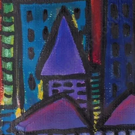 UNKNOWN artist - Buildings & Houses - Stylised`