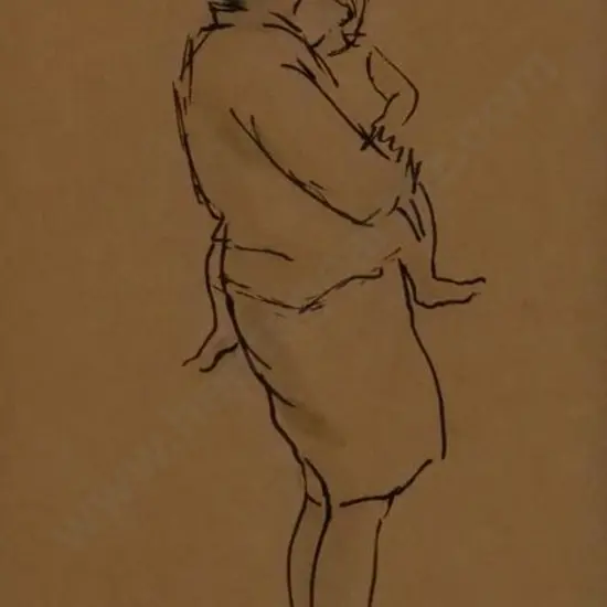 FANNING, Joan (1912-2000_ - Mother & Child