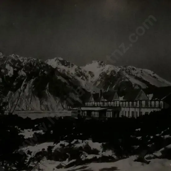 UNKNOWN photographer - The Hermitage, Mount Cook