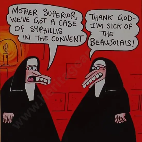 UNKNOWN artist - Mother Superior - We have a Case of Syphillis ..