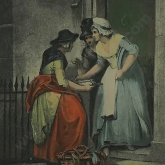 WHEATLEY, Francis (1747-1801) - Cries of London - Fresh Mackerels