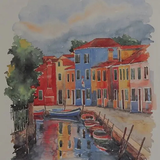 CARRARO - European Canal Scene