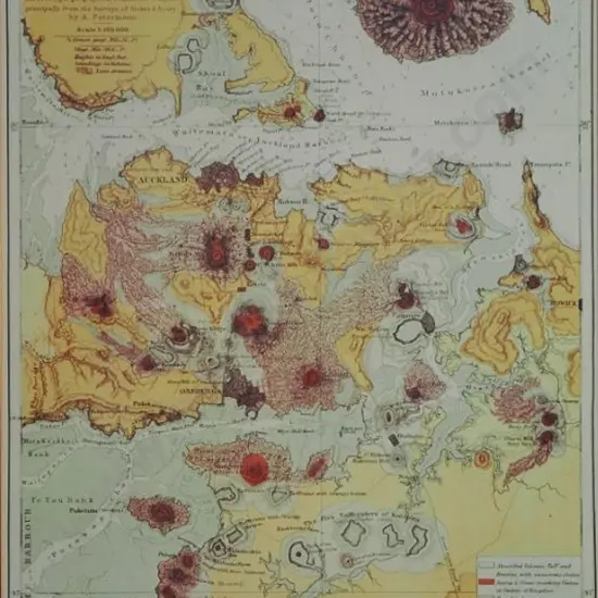 HOCHSTETTER, Ferdinand (1829-1884) - The Isthmus of Auckland (1848)