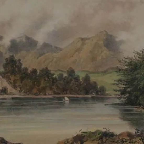 BARRAUD, Charles Decimus (1822-1897) - Wai-An (Waiau) River