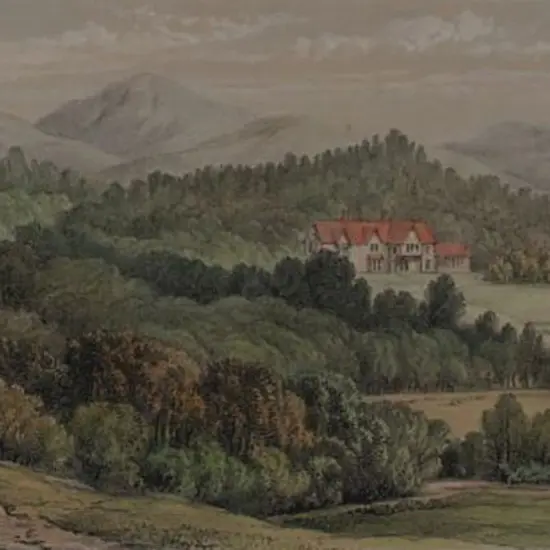 BARRAUD, Charles Decimus (1822-1897) - Cheviot Hills Station