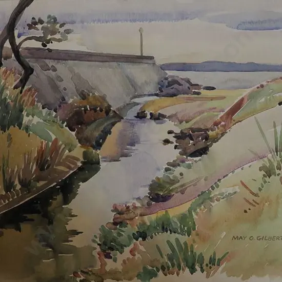 GILBERT, May (1901-1977) - Stream leading to Sea