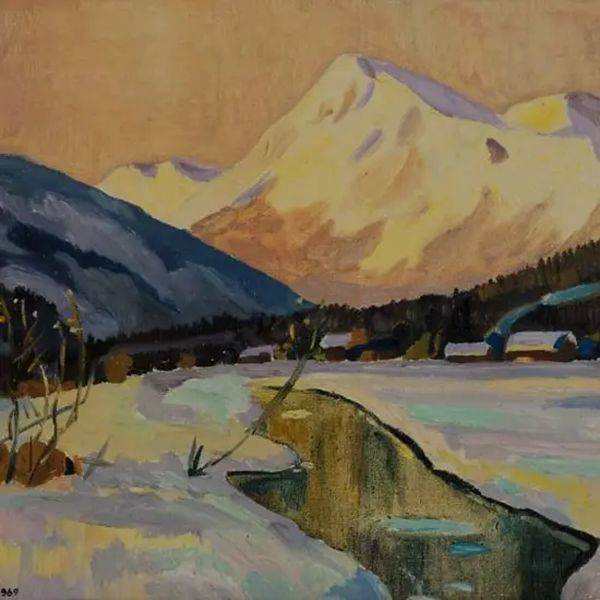 WEEKS, Olga (1926-2022) - Mountains, Hills and Snow