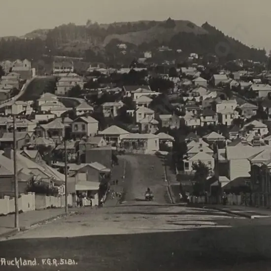 RADCLIFFE, Frederick George (1863-1923) - Mt Eden, Auckland c. 1905