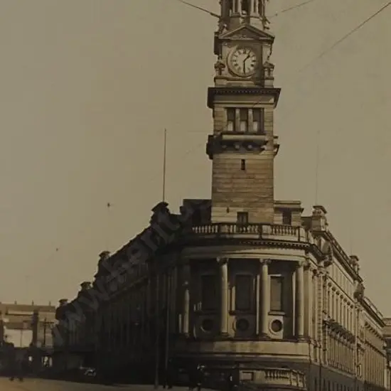 GOVT Tourist Bureau c. 1905 - Town Hall Auckland, c. 1905